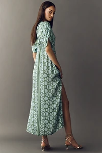 Omika Pia Marlie Matcha Kaftan