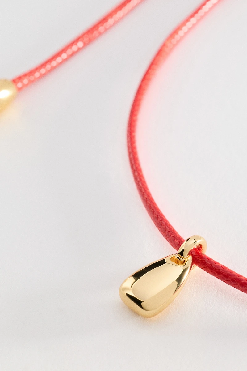 Mini Pendant Cord Necklace