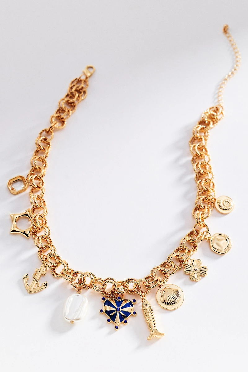 Chunky Charm Icon Necklace