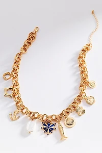 Chunky Charm Icon Necklace