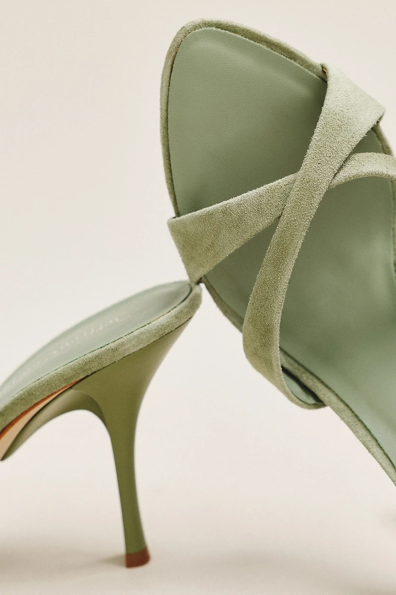 Jeffrey Campbell Symone Cross-Strap Heels