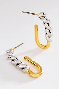 Crystal Contrast Earrings