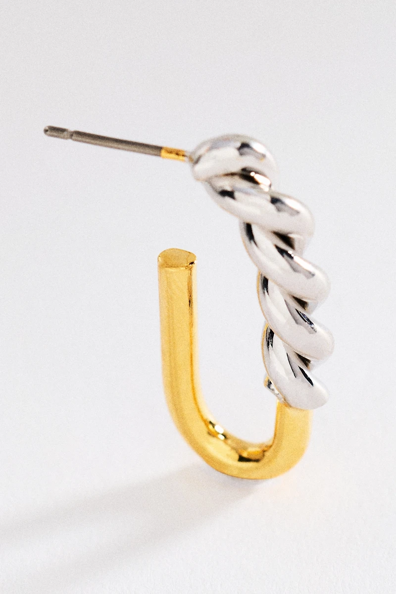 Crystal Contrast Earrings