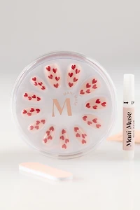 Mani Muse for Anthropologie Valentine's QikTips Press-On Nails