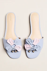 Maeve Flower Slide Sandals