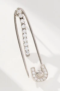 Maison Irem Safety Pin Atomic Earrings