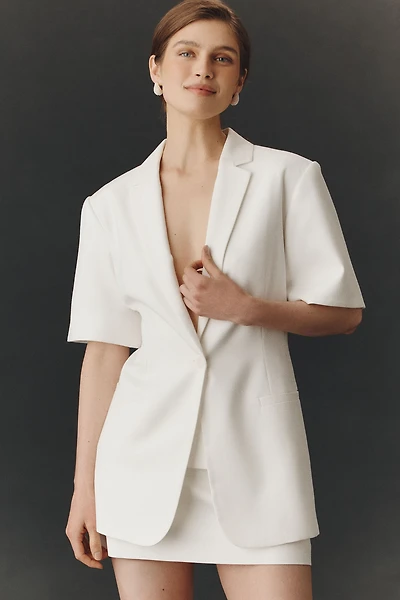 Shona Joy Felix Short-Sleeve Top