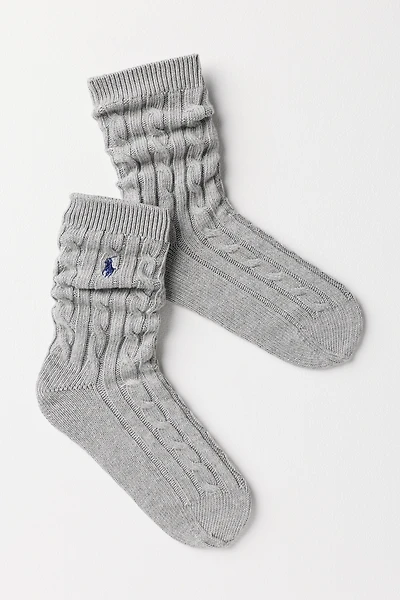 Polo Ralph Lauren Cable Knit Trouser Socks