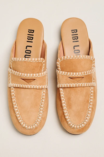 Bibi Lou Nela Suede Slip-On Loafers