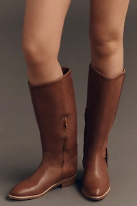 Bronx Leni-Jo Buckle Leather Boots