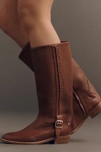 Bronx Leni-Jo Buckle Leather Boots