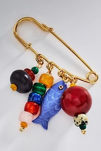 Éliou Fish Bait Brooch