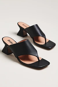 Bibi Lou Zia Heeled Thong Sandals