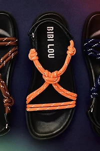 Bibi Lou Rope Slingback Sandals