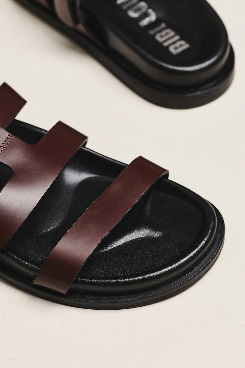 Bibi Lou Lisy Buckle Slide Sandals