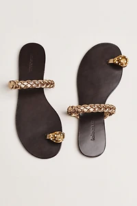 Lola Cruz Mona Toe-Ring Sandals