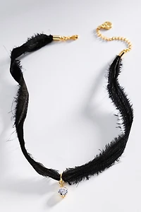 Cloverpost Silk Pendant Necklace