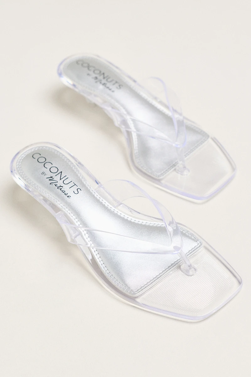 Matisse Margo Thong Kitten Heel Sandals