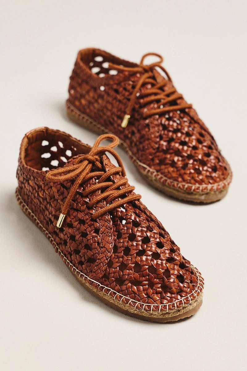 Seychelles Gemini Woven Leather Loafers