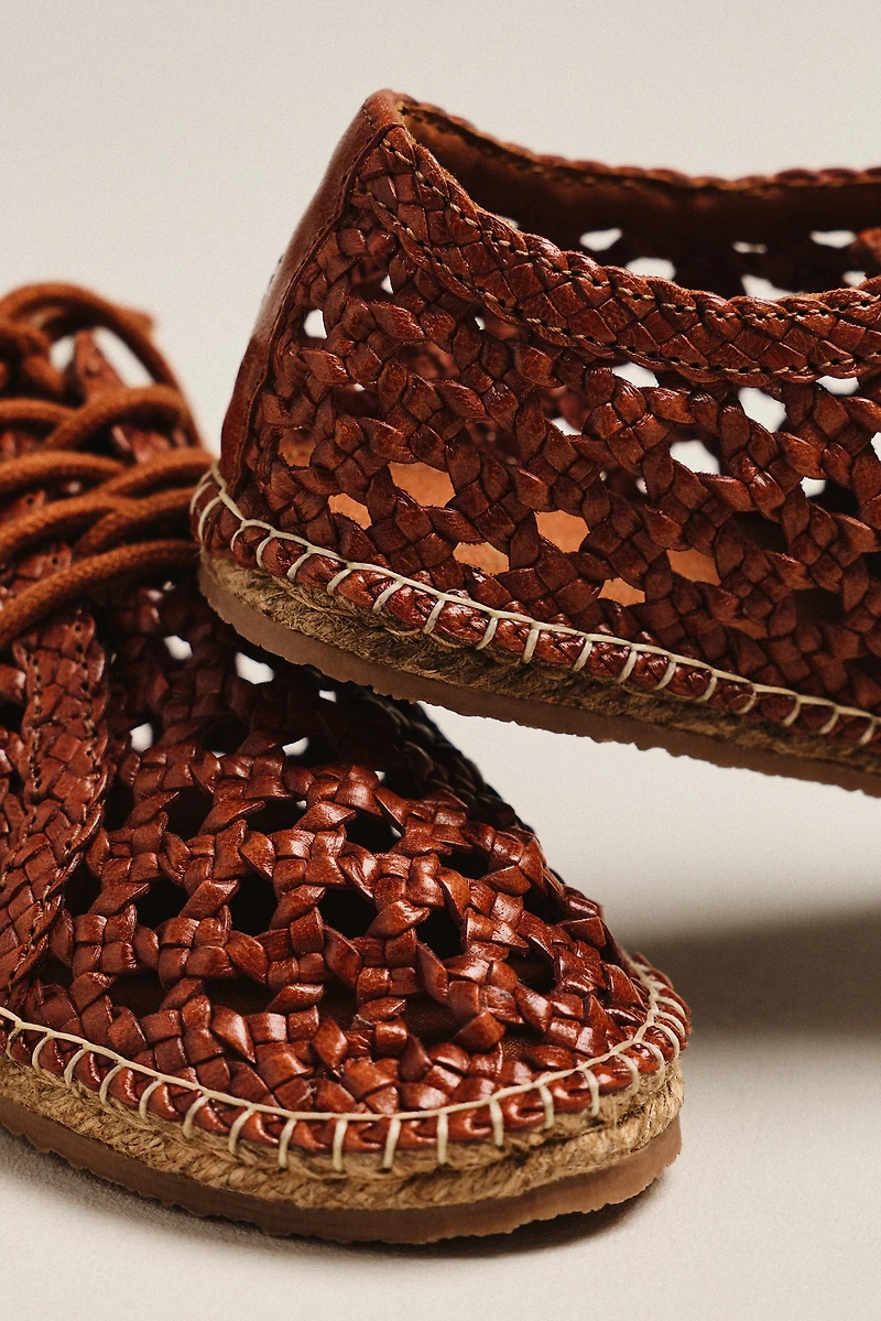 Seychelles Gemini Woven Leather Loafers
