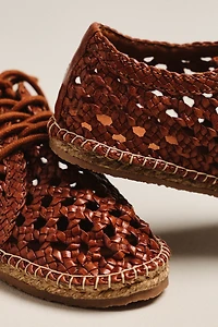 Seychelles Gemini Woven Leather Loafers