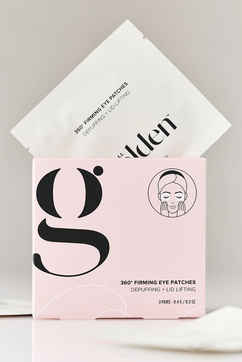 All Golden 360° Firming Eye Patches, Set of 3