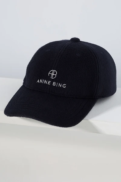 Anine Bing Jeremy Wool Baseball Cap