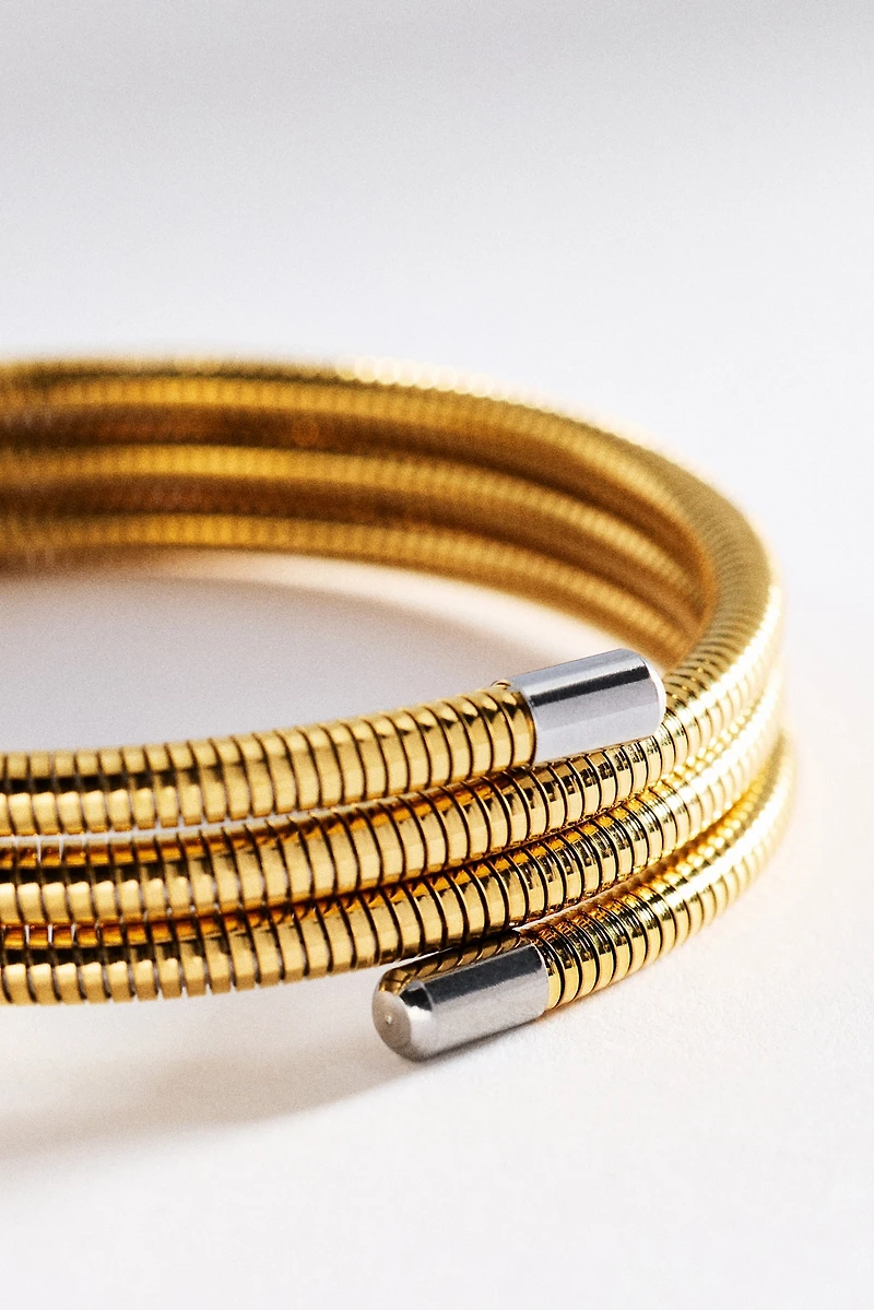 Luv Aj The Mini Palais Flex Snake Chain Bracelet