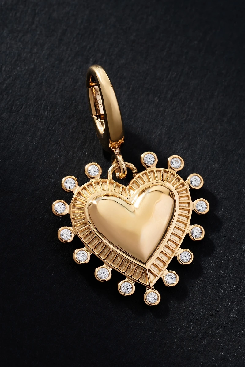 Gold Heart Charm