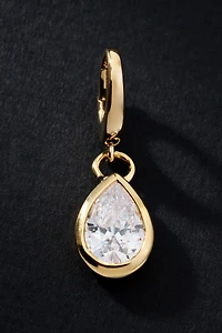 Diamond Teardrop Charm