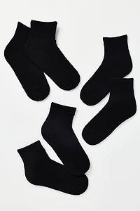 Daily Practice Athletic Socks, Set of 3