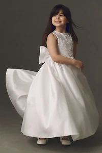 Princess Daliana Delicate Floral Flower Girl Dress