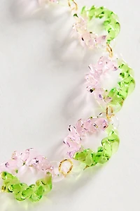 Levens Twist Circle Necklace