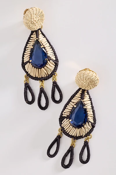 Mercedes Salazar Midnight Clip-On Earrings