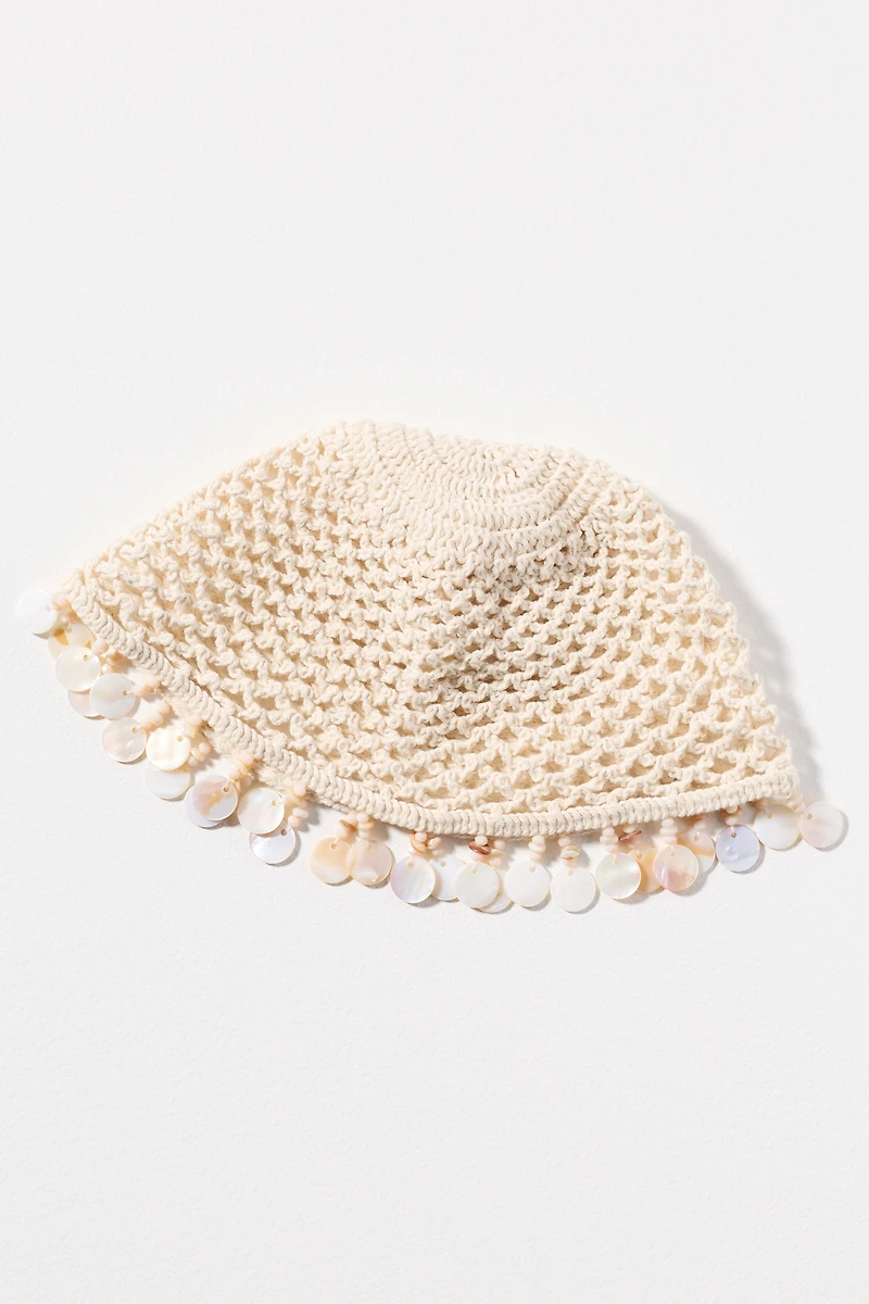 Fringed Crochet Cap