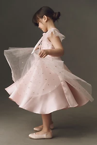 Gió Bespoke Giaci Puuff Sleeve Midi Dress