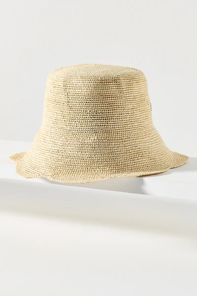 Freya Scalloped Bucket Hat