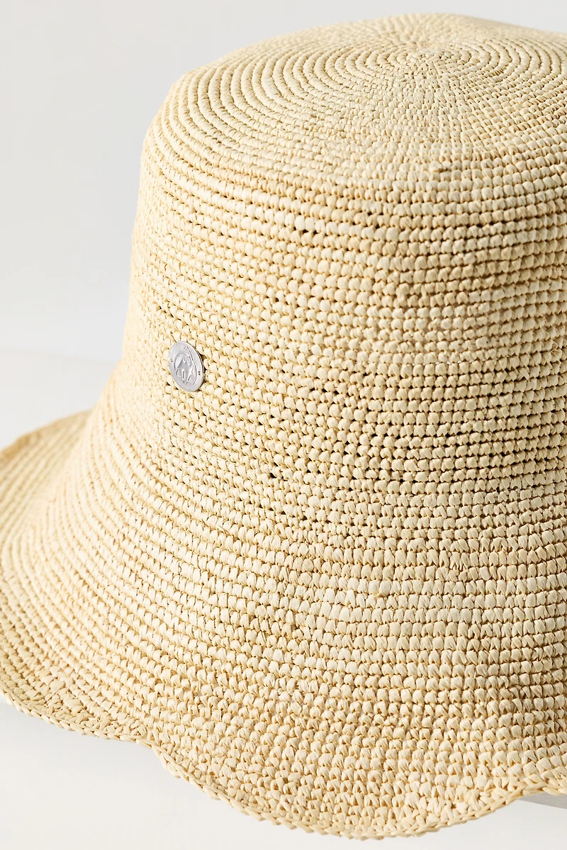 Freya Scalloped Bucket Hat