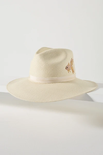 Freya Koi Flat-Brim Rancher Hat