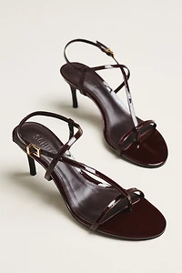 Schutz Azure Strappy Heels