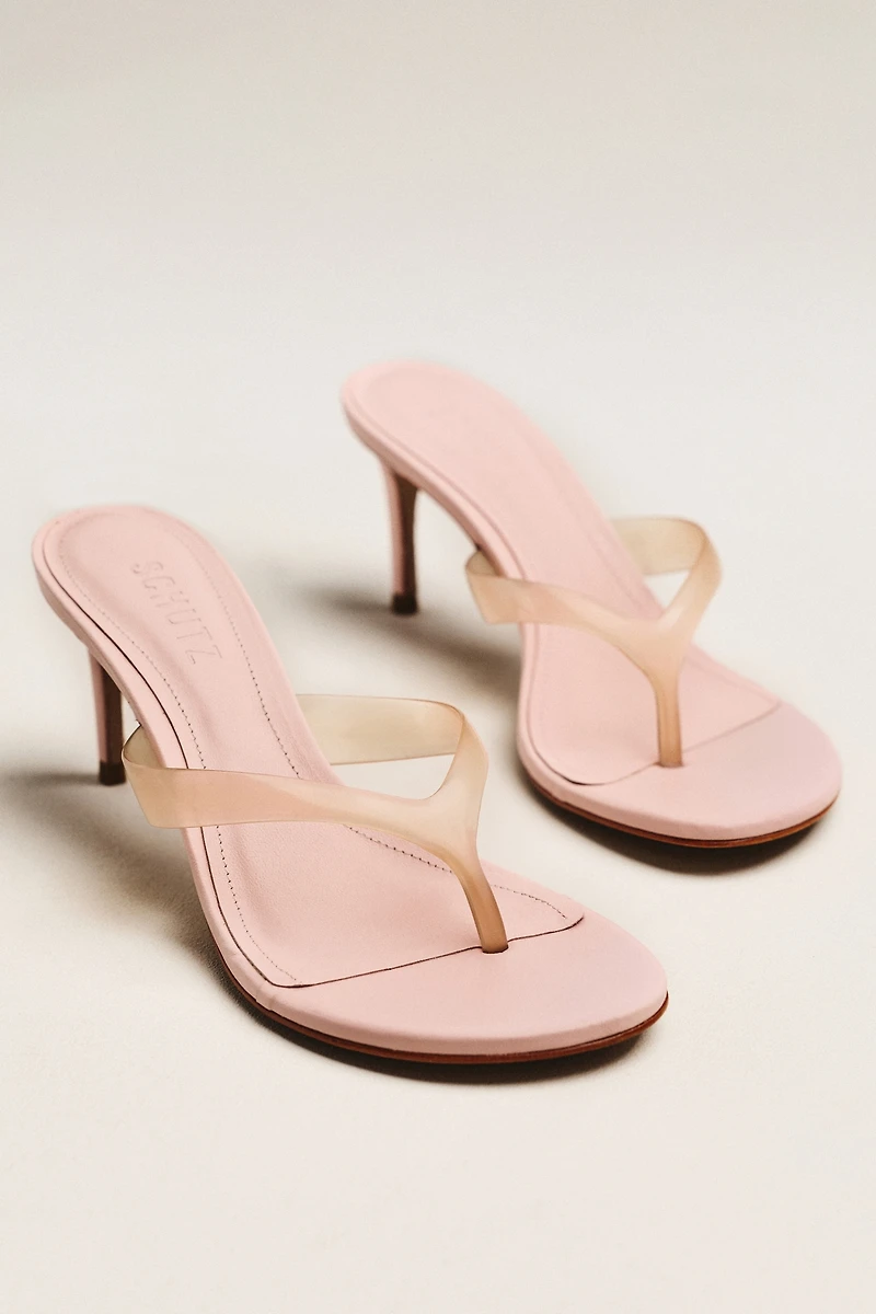 Schutz Roslyn Jelly Thong Sandals