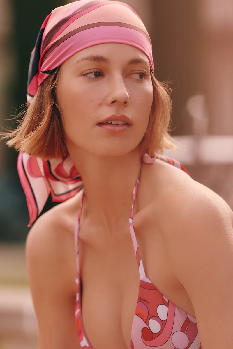 Cin Cin Printed Hair Scarf