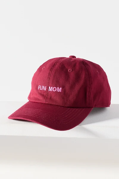 Intentionally Blank Fun Mom Baseball Cap