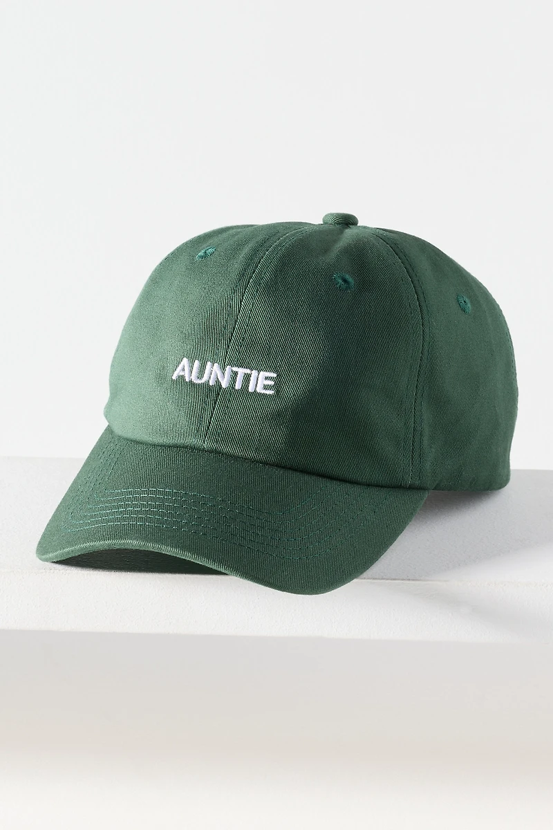 Intentionally Blank Auntie Baseball Cap