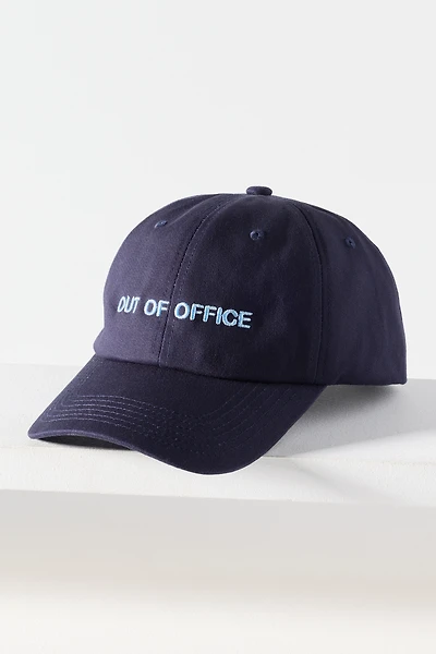 Intentionally Blank Out of Office Baseball Cap
