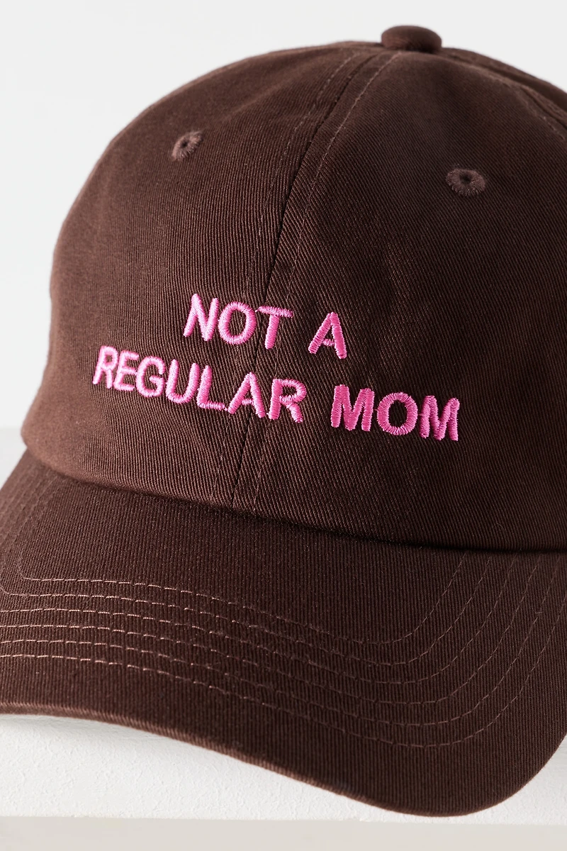 Intentionally Blank Not a Regular Mom Baseball Cap