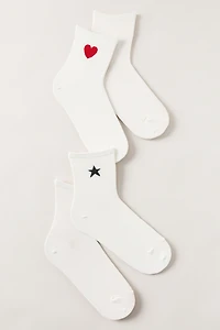 Knit Icon Trouser Socks, Set of 2