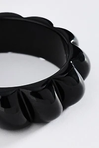 Textured Bangle Bracelet