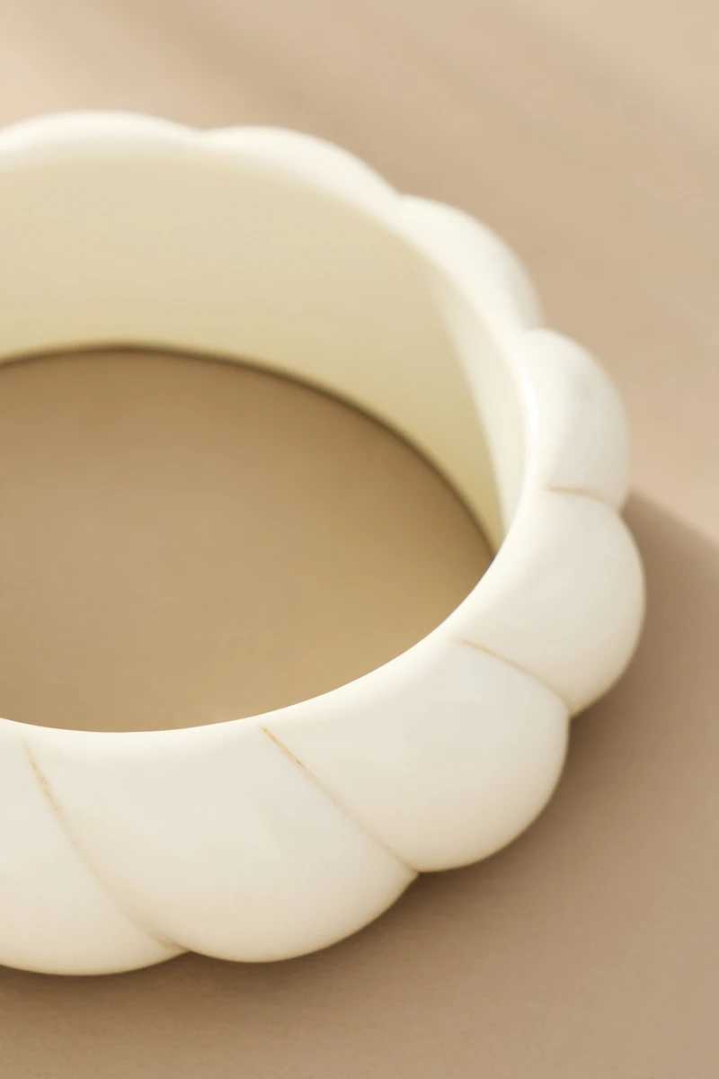 Textured Bangle Bracelet