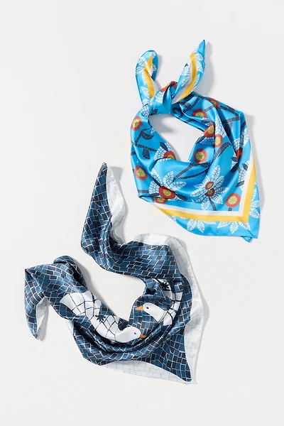 Celandine Square Scarf